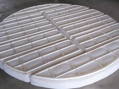This is a image of PTFE demister from front view.